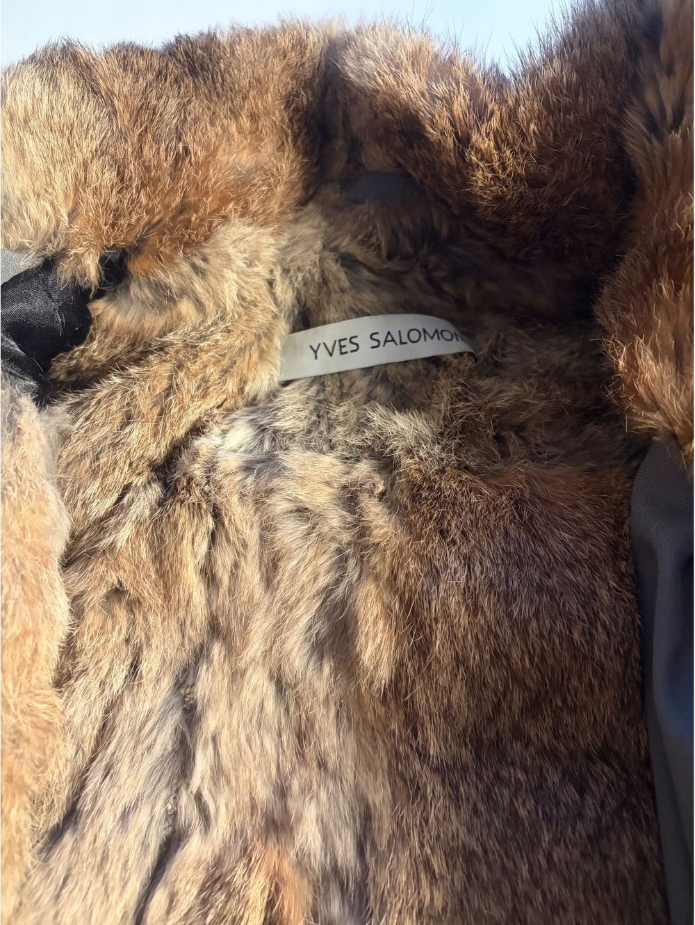 Vintage Yves Salomon Fur Lined Parka Jacket
